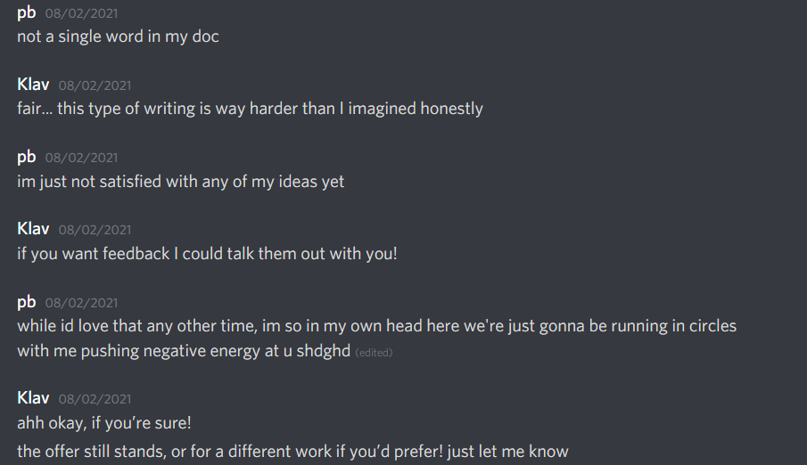 conversation with klavier 3